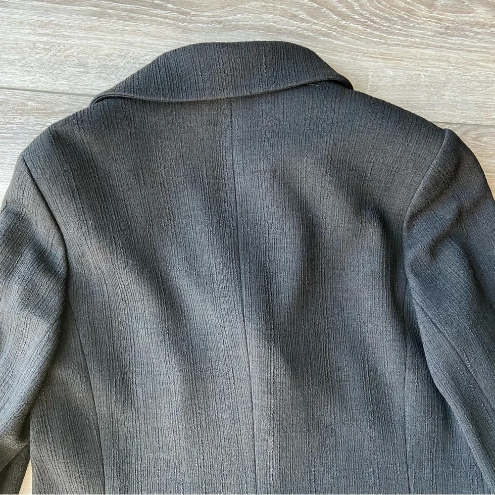 Evelin Brandt  Berlin Wool Blend Made In Germany Blazer - Picture 13 of 14